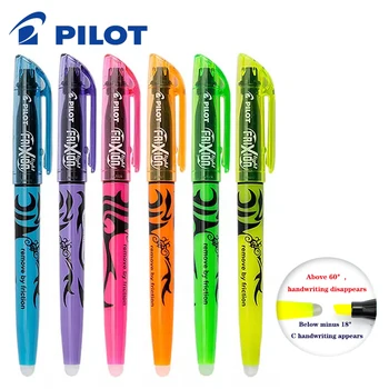 Japan Pilot SW-FL Frixion Стираемый цветен хайлайтер, флуоресцентни маркери, Кавайный пастелно хайлайтер, сладки училищните канцеларски материали
