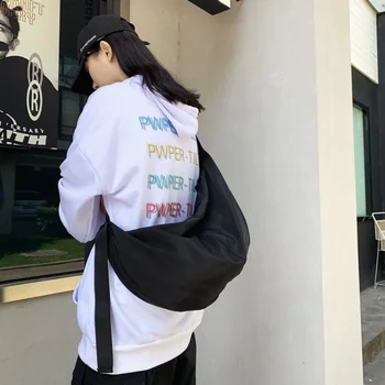 Чанти за работно облекло за жени, чанта-месинджър, женствена чанта за кнедлите, черна чанта за студенти, по-голямата голям чанта през рамо, мъжка чанта през рамо