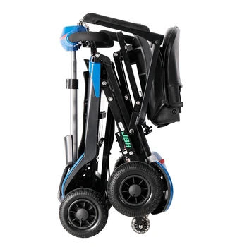 Висококачествен Автоматичен сгъваем 4-колесни електрически скутер за инвалиди и възрастни хора