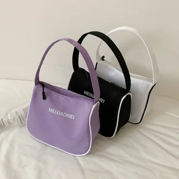 2023 нова малка чанта, чанта с надпис на рамото, чанта за подмишниците, чанта