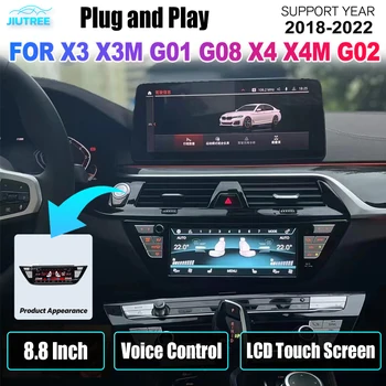 Климатична Панел на Климатика За BMW X3 X3M G01 G08 X4 X4M G02 2018-2022 Панел ac LCD Сензорен екран контрол на климата Арматурното Табло