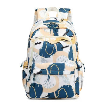 Модерен женски раница, училищна чанта за момичета, водоустойчив лека училищна чанта, чанта, раница за лаптоп Mochila