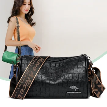 Нови модни дамски чанти през рамо, луксозни портфейли и чанти, дамски чанти, дизайнерска чанта през рамо, чанта-месинджър от изкуствена кожа