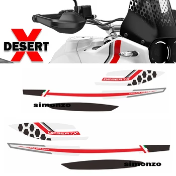 Тампон на Резервоар За Ducati DESERT X Аксесоари Етикети Етикети От Драскотини Протектор Мотоциклет 2022-2023 Desert X Тампон На Горивния Резервоар