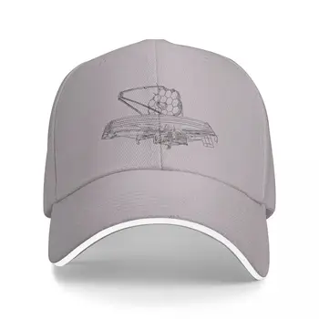 JWST - бейзболна шапка с космическия телескоп Джеймс Уэбба, дрехи за голф, мъжки луксозна шапка, дрехи за голф, мъжки Дамски