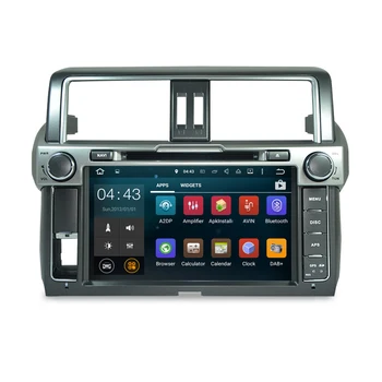 2G RAM 9 инча Android 7,1 Система GPS Навигационна Система DVD, Стерео Медии Авто Радио За Toyota Prado 2014 2015