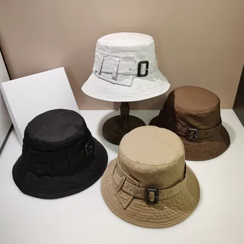 2023 Нова дамска лятна панама в стил Харадзюку японски корейски дизайнер Рибарска шапка за предпазване от Слънце Боб Sun Hat