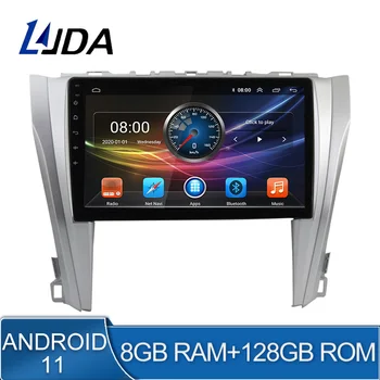 8G + 128G DSP Android 11 Автомобилен Мултимедиен плеър за Toyota Camry 7 XV 50 55 2014 - 2017 2 Автомобилно радио Din GPS стерео восьмиядерный WIFI