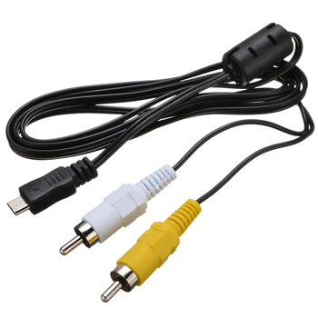1 бр. За устройство с поддръжка на MHL 150 см RCA Видеокабель Micro USB към 2 в жълто и бяло кабелям RCA AV Адаптер аудио кабел-Тел Кабел