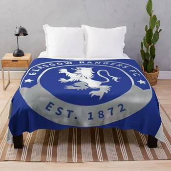 Glasgow Rangers Est 1872 Лукс за дивана, азиатски спално бельо, меховое одеяло за двама
