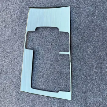 Стикер за довършване на таблото на автоматично предаване, вътрешна украса за Mazda 3 2019 2020 г., десен волан, неръждаема стомана