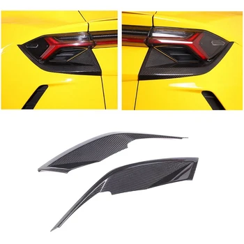 Рамката на задния стоп на Колата е от въглеродни влакна, рамка задна лампа, тампон на задна светлина, стикер, Аксесоари за Lamborghini URUS 2018-2021
