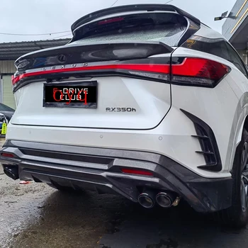 За Lexus RX F Sport Performance 2023 висококачествени въглеродни влакна заден спойлер на покрива, крило, губа на багажника, капака на багажника, автомобилен стайлинг