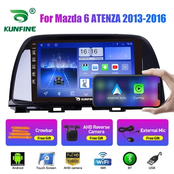 Радиото в автомобила На Mazda ATENZA 2013-2016 2Din Android Восьмиядерный Кола Стерео DVD Плейър GPS Навигация QLED Екран Carplay