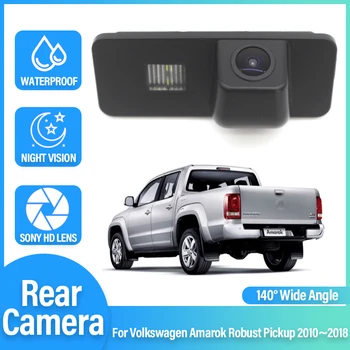 HD Автомобилна Камера за обратно виждане CCD за Нощно Виждане Камера за Задно виждане За Volkswagen Amarok Надежден Пикап 2010 ~ 2016 2017 2018