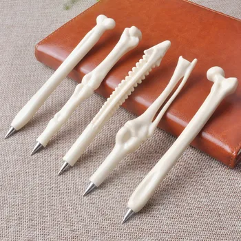5шт канцеларски материали Химикалки под формата на костите Нов Креативен подарък Декорация на дома, Ученически пособия нова