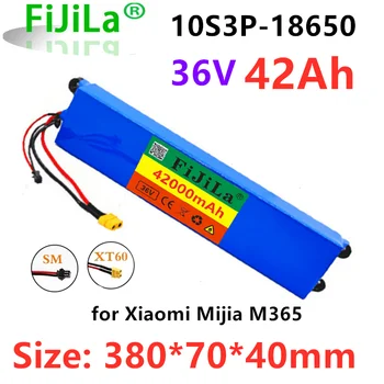 36V 42Ah 18650 lithium-batterie pack für roller 10S3P mit gebaut-in BMS, geeignet allgemeine roller in die markt